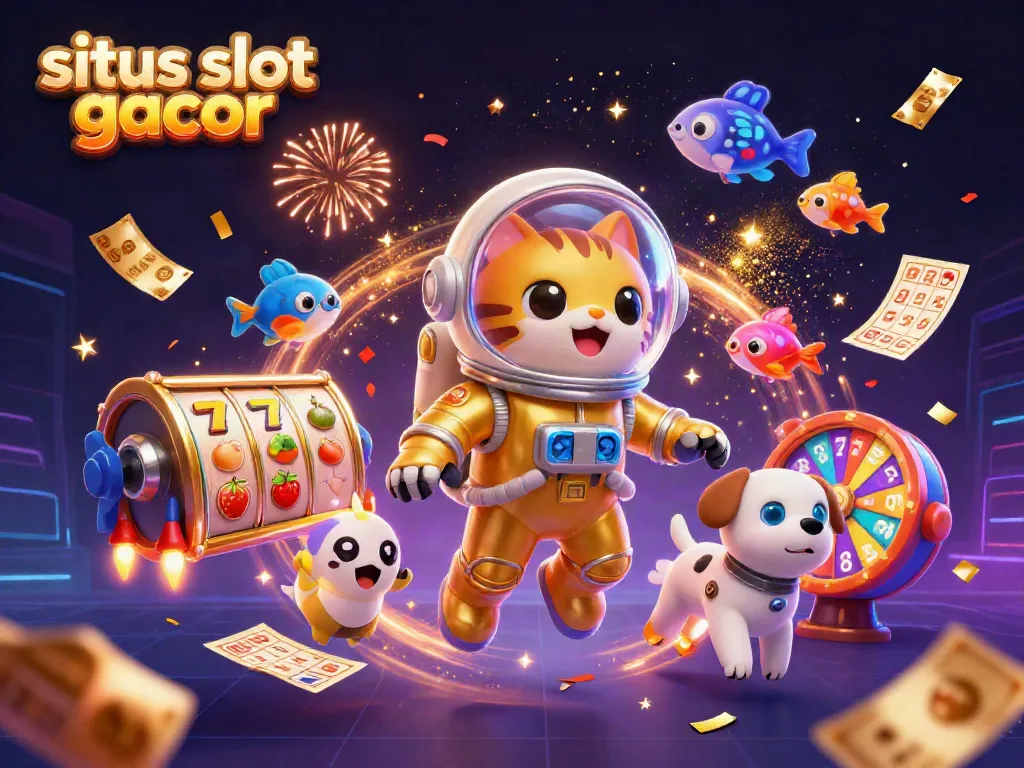 Menangkan di situs slot gacor dengan ilustrasi menarik dari karakter kasino.