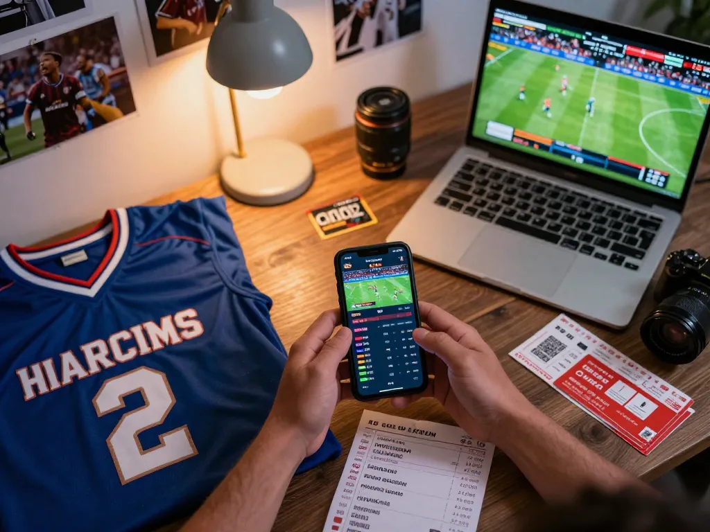 Taisunwin user actively places bets on a smartphone, showcasing live sports odds and engaging atmosphere.