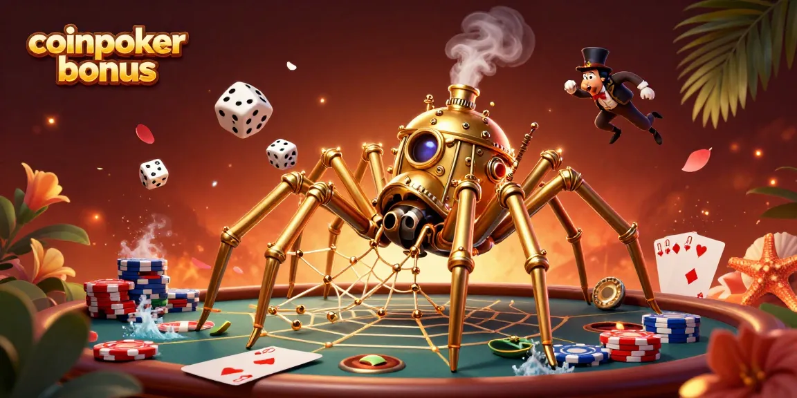 Gioca con il coinpoker bonus mentre la ragnatela d’oro attira dadi sfortunati e un gentiluomo divertito.