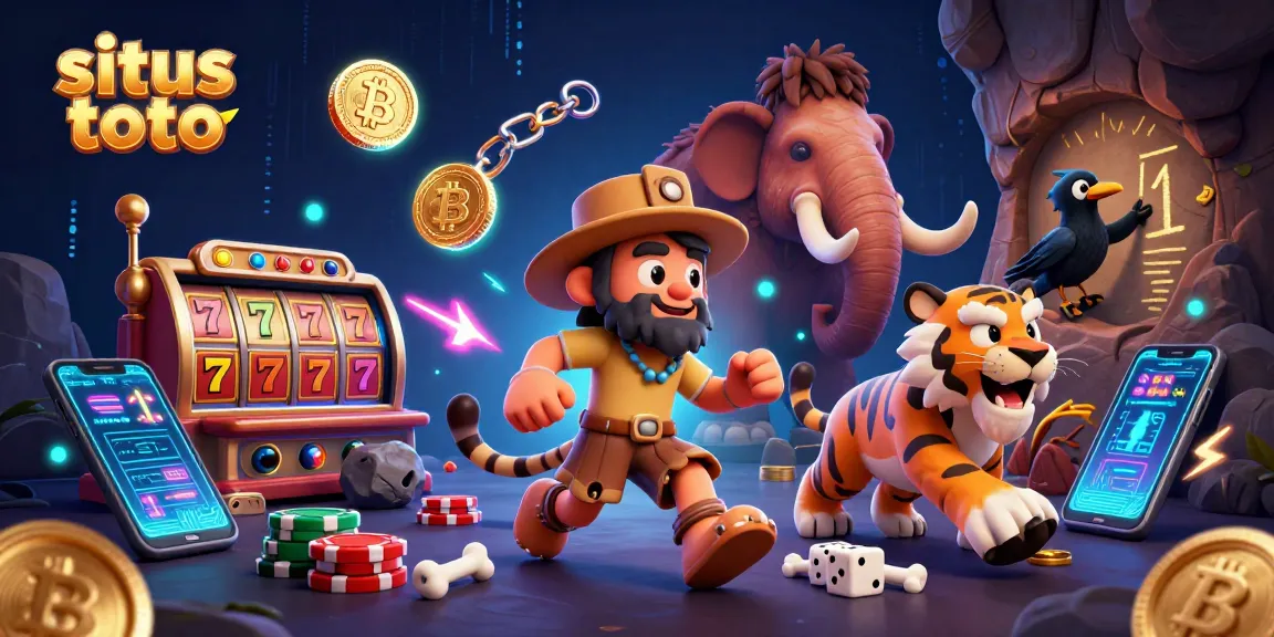 Spin the reels at situs slot toto for thrilling jackpot chances in a vibrant casino scene.