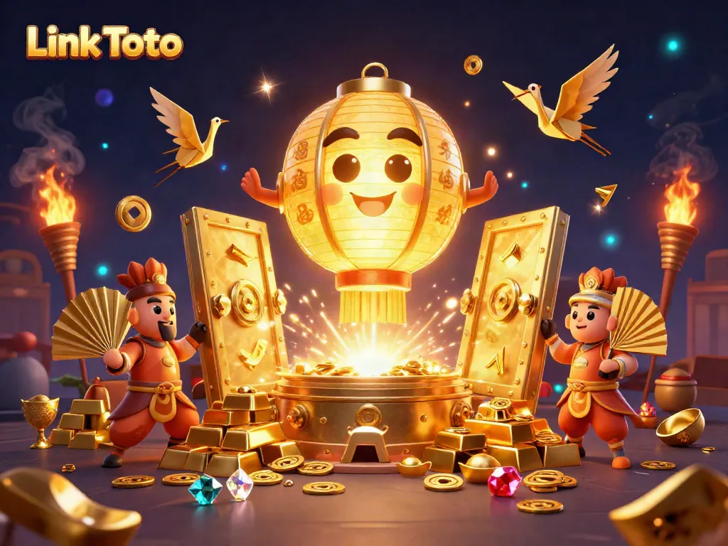 Menangkan besar dengan Link Toto di kasino berwarna emas yang sangat kaya!