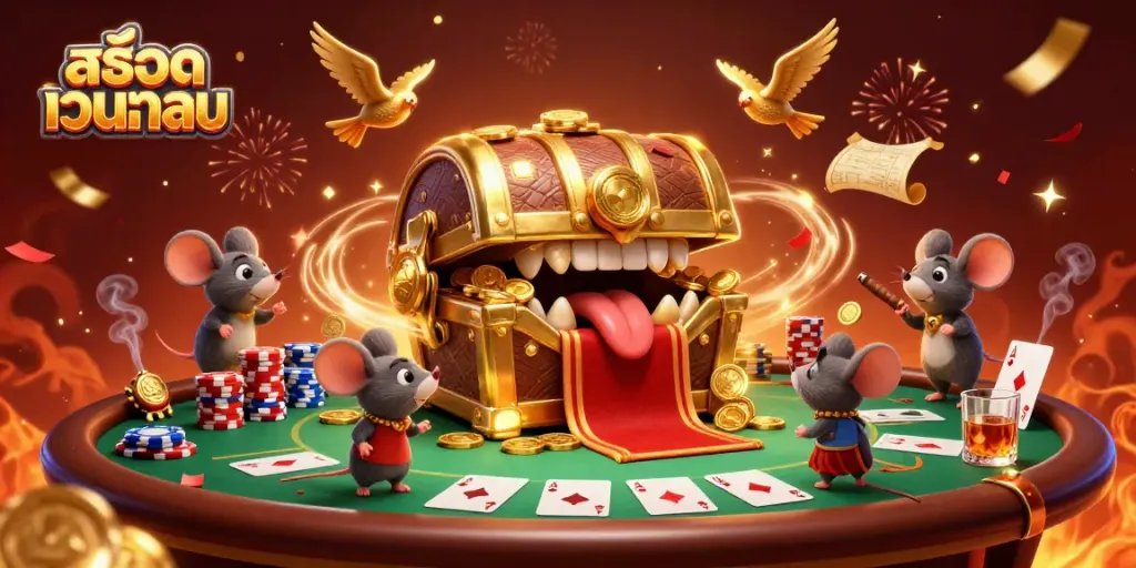 เล่นเกม สล็อตเว็บตรง ภายในบรรยากาศคาสิโนที่มีสีสันและการเฉลิมฉลอง