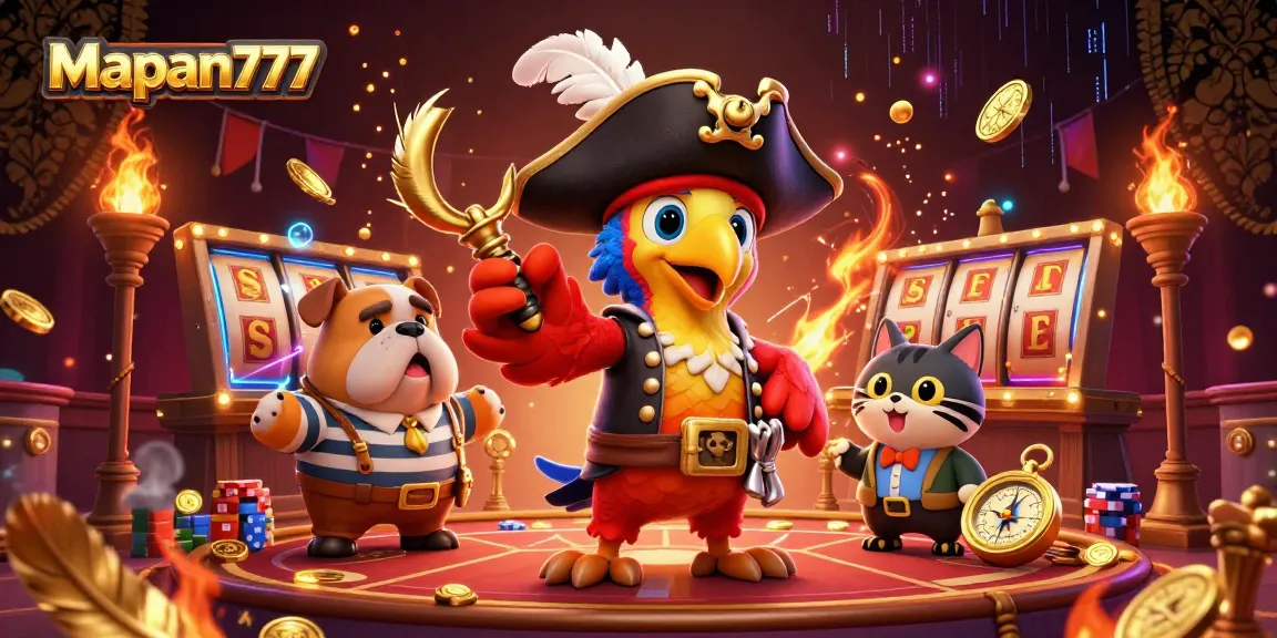 Engage in thrilling gameplay with Mapan777, adventure through a vibrant casino realm.