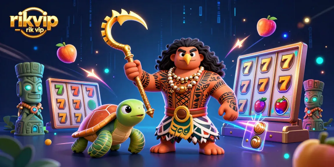 Engage with rikvip - rik vip in an exciting 3D slot environment featuring vibrant characters and game elements