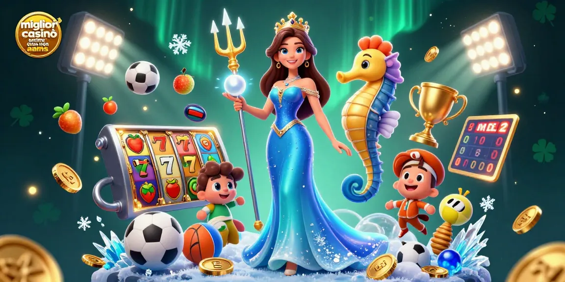 Scopri l'emozione dei migliori casinò online non AAMS con elementi e personaggi di casinò 3D vivaci.