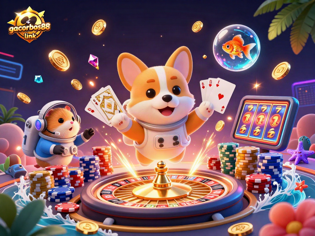 Experience thrilling wins with gacorbos88 link in this cosmic casino adventure!