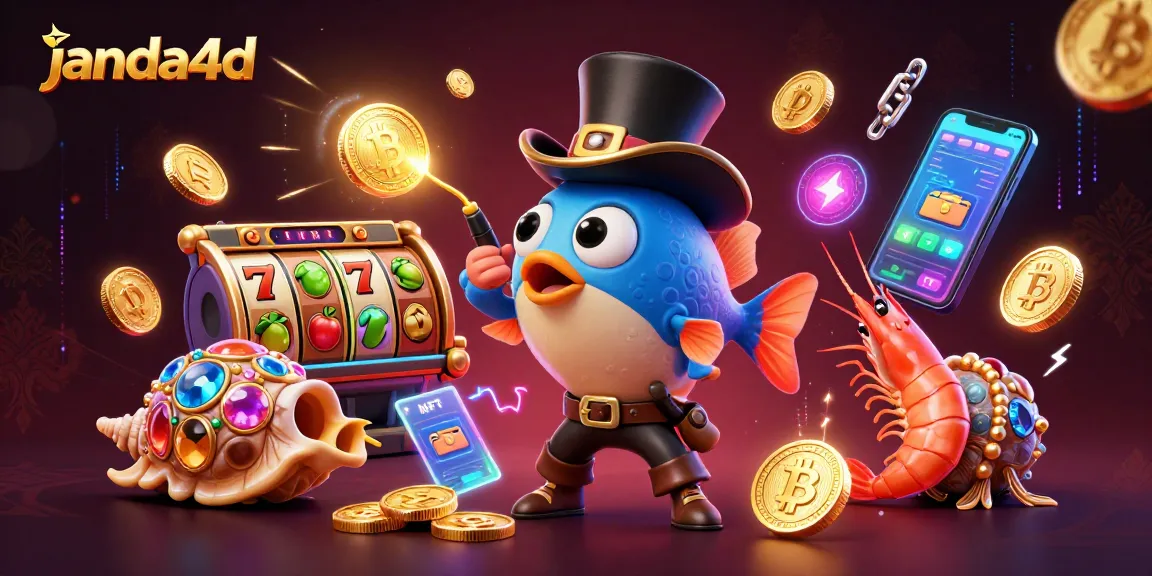 Menangkan jackpot slot di janda4d dengan teknik permainan lengkap dalam ilustrasi 3D yang menarik.