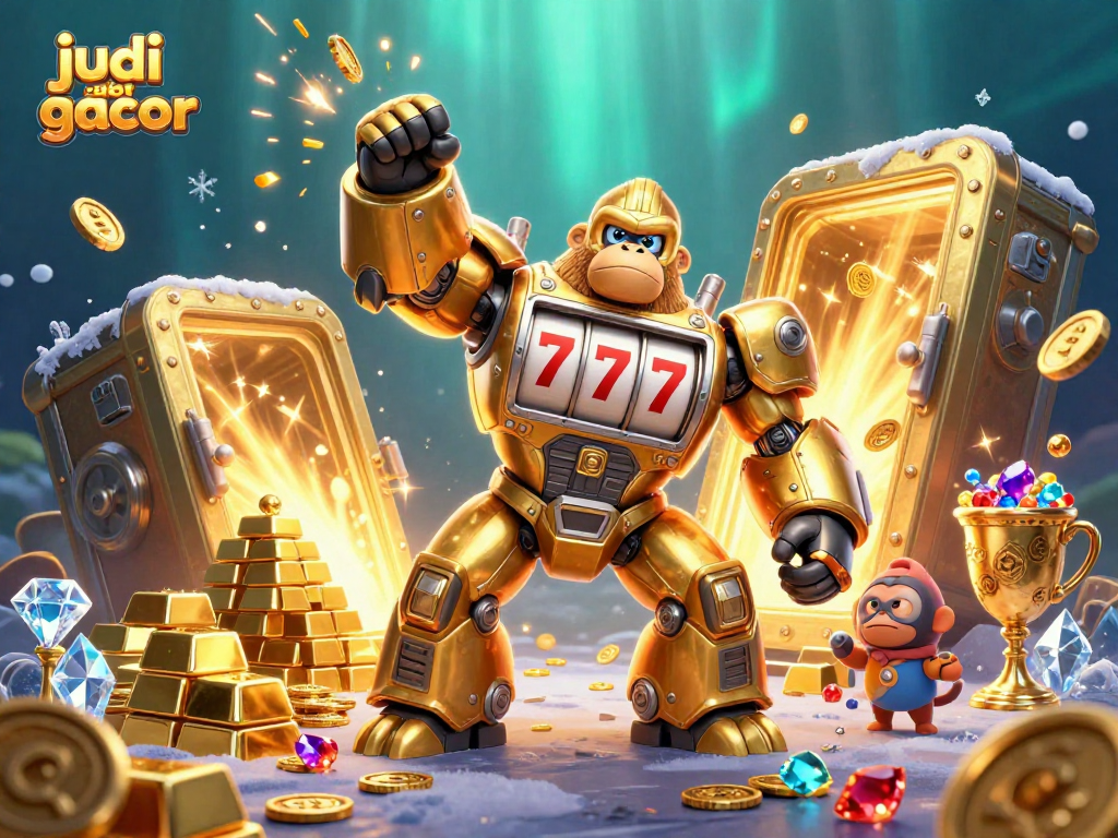 Menangkan judi slot gacor dengan karakter pahlawan 3D dan barang berharga mengelilinginya