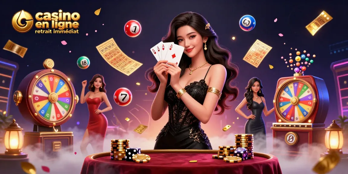 Découvrez le casino en ligne retrait immédiat avec des éléments de jeu vibrants et des décors luxueux.