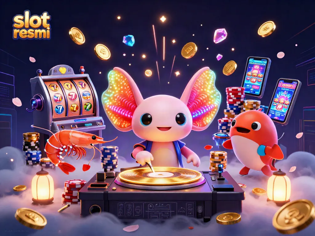 Engage in an exciting slot resmi experience with vibrant characters and dynamic game elements.