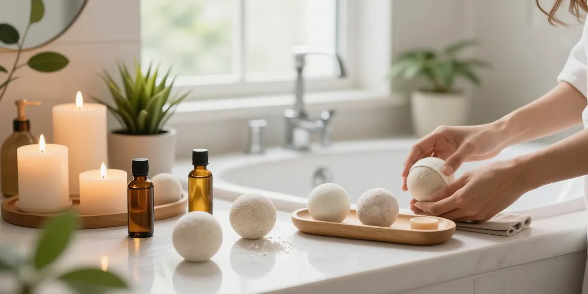 Marketing & Advertising en productos CBD orgánicos de calidad, aceites y bombones de baño en un ambiente de bienestar natural.