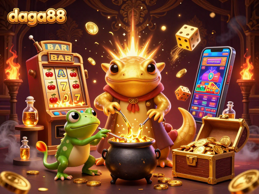 Join the excitement at daga88 with golden alchemy, dynamic slots, and immersive casino games.