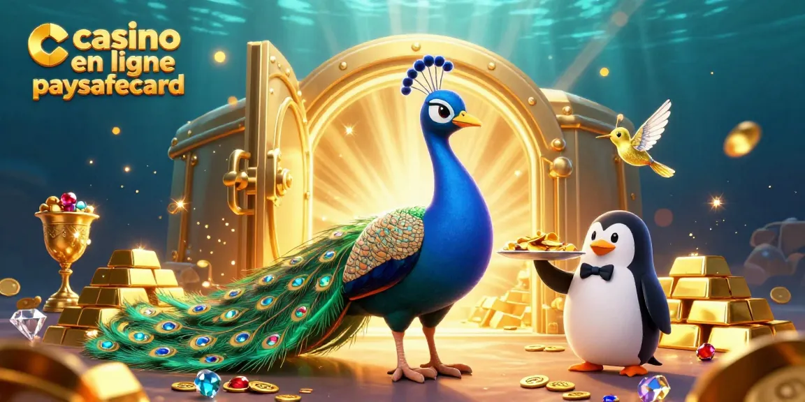 Gagnez à votre casino en ligne paysafecard avec cette illustration de jeu captivante.