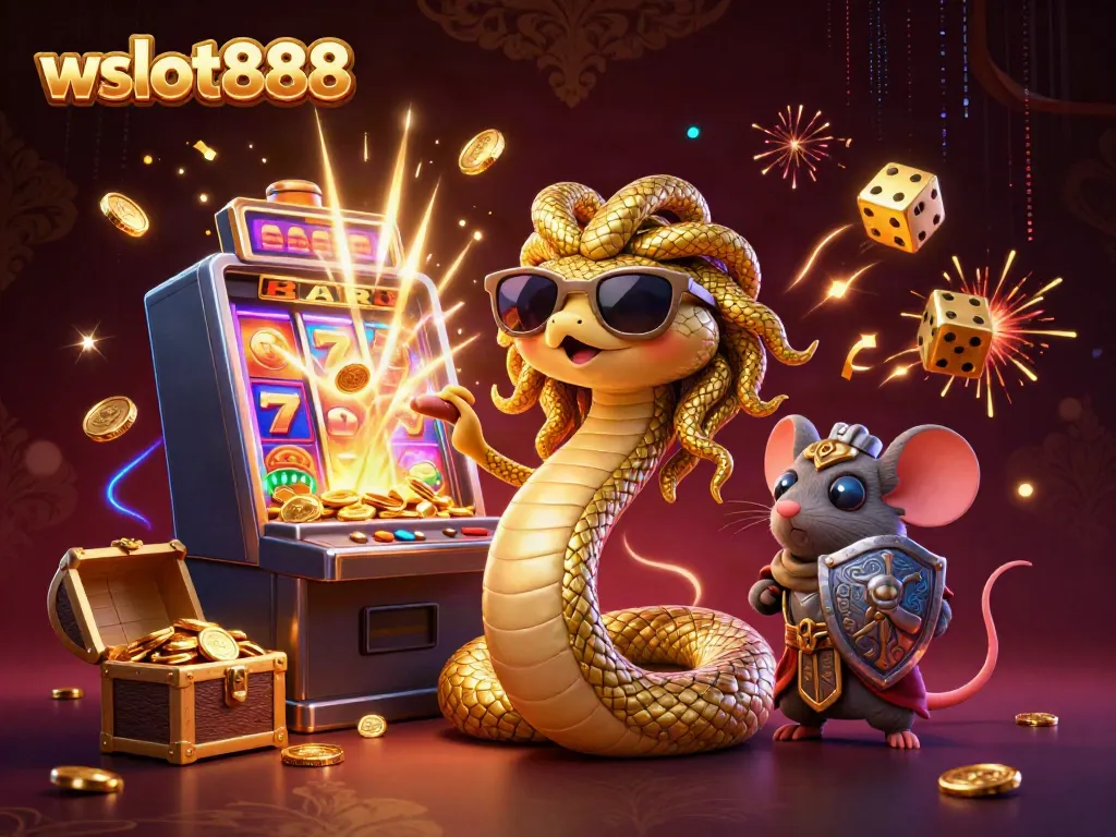 Slot mesin berjaya dan Medusa bersahabat di wslot888 dengan banyak koin keberuntungan.