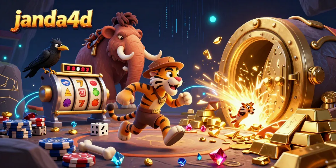 Permainan janda4d dengan duo prasejarah dan simbol slot yang memikat di kasino kuno.