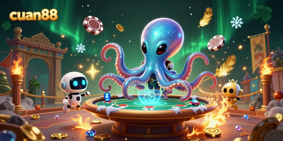 Menangkan jackpot di cuan88 dengan permainan slot yang menarik, dikelilingi karakter 3D luar angkasa yang seru
