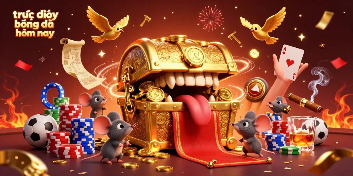 Engage in the excitement of trực tiếp bóng đá hôm nay with colorful sports elements and thrilling casino visuals.