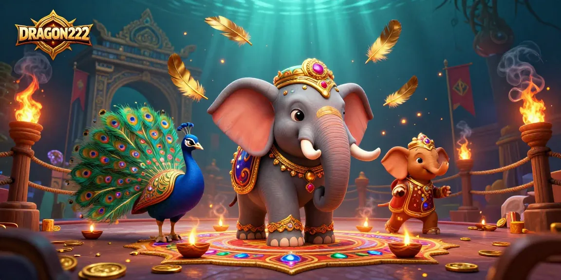 Experience thrilling gameplay at DRAGON222 with vibrant characters and exciting gambling elements.