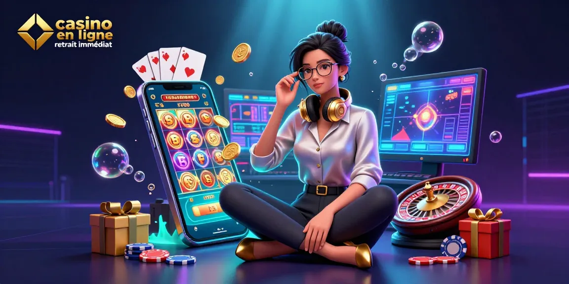 Découvrez des retraits instantanés avec le casino en ligne retrait immédiat dans une scène de jeu engageante.