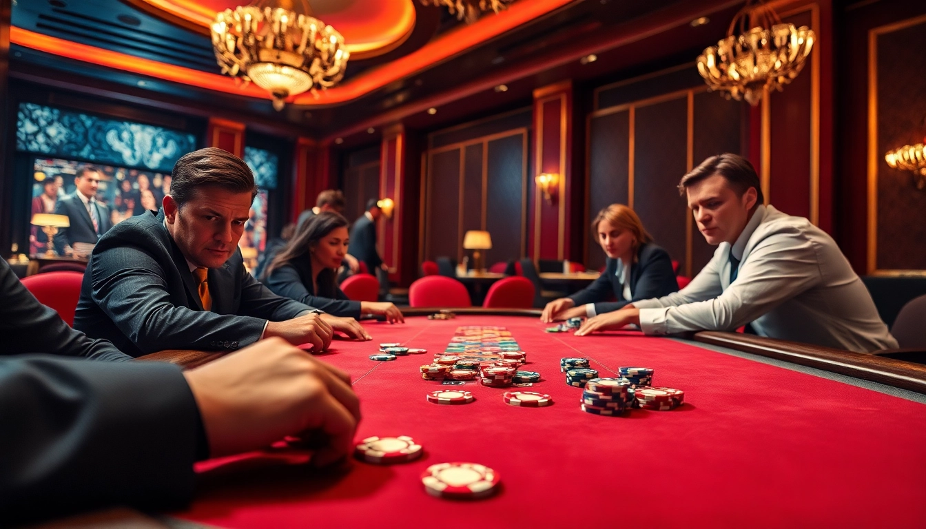 Engage with GEEK THC at an upscale casino table featuring intense gameplay.