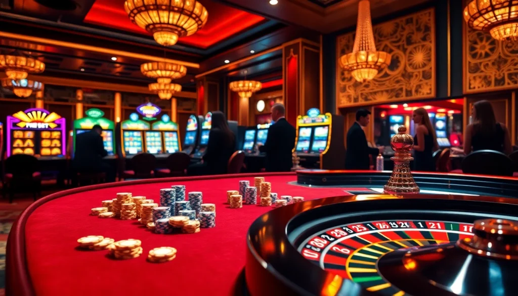 Players winning at a casino table, highlighting nohu.com and the excitement of gambling.