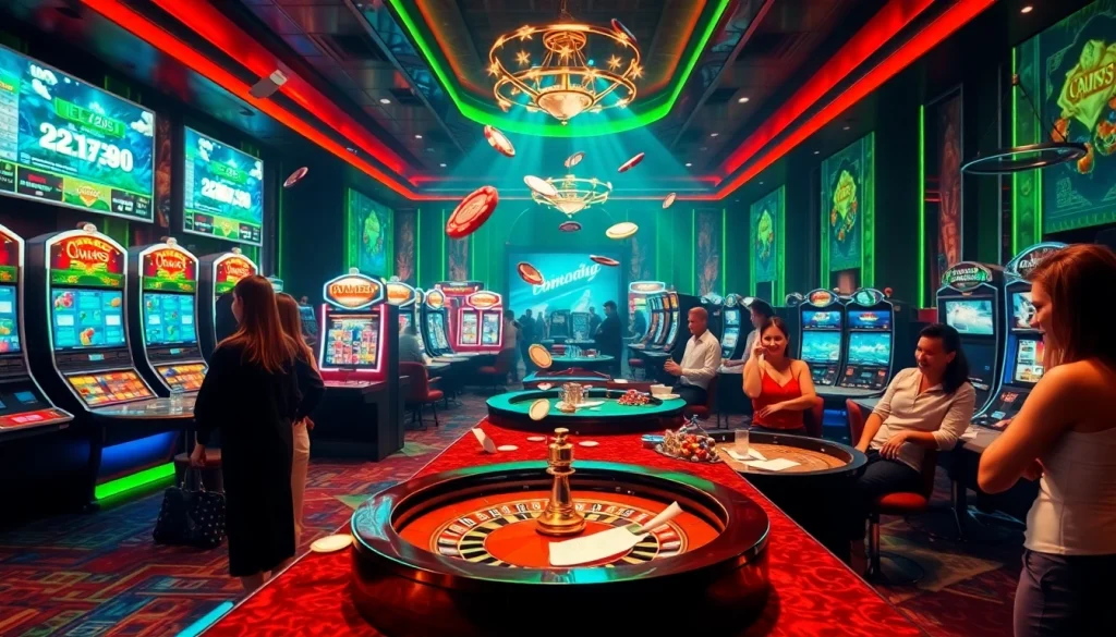 Experience the thrill of winning at https://uu88.gl/ with dynamic casino visuals showcasing exciting gameplay and vibrant atmosphere.
