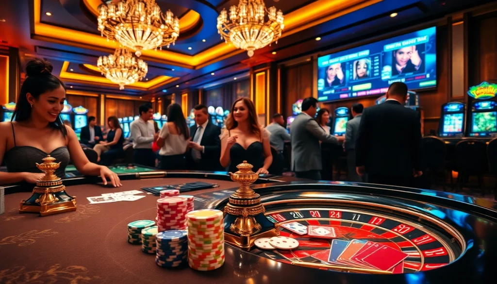Experience thrilling gambling action at Topvin with vibrant poker games and roulette excitement.